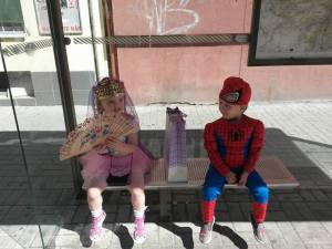 Princess Turkey and Spiderman